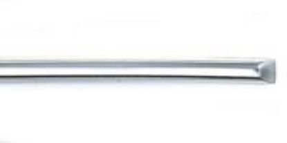 Picture of Sterling Silver Half-Round Wire, 8 Gauge (.128" Base), Sold by Weight 