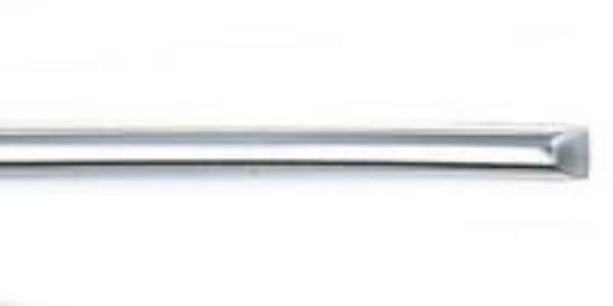 Picture of Sterling Silver Half-Round Wire, 8 Gauge (.128" Base), Sold by Weight 