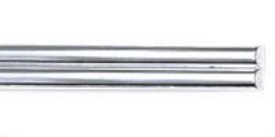 Picture of Wire Sterling Silver 8 Gauge/.128 Inch Double Half Round