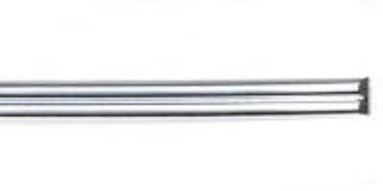 Picture of Wire Sterling Silver 12 Gauge/.081 Inch Double Half Round