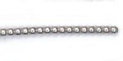 Picture of Wire Sterling Silver 10 Gauge/.102 Inch Round Bead