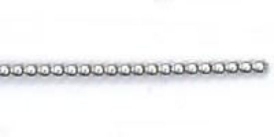 Picture of Wire Sterling Silver 12 Gauge/.081 Inch Round Bead