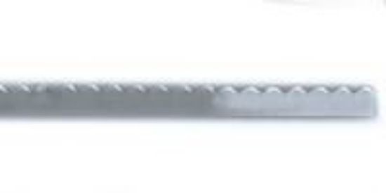 Picture of .999 Fine Silver Scallop Bezel Strip, 1/8" x 28 Gauge