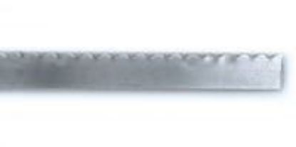 Picture of .999 Fine Silver Scallop Bezel Strip, 3/16" x 28 Gauge