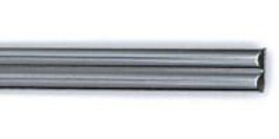 Picture of Wire Nickel Silver 8 Gauge/.257 Inch Double Half Round 5ft Coil