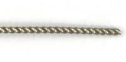 Picture of Wire Red Brass 16 Gauge/.090 Inch Twist Round 10ft Coil