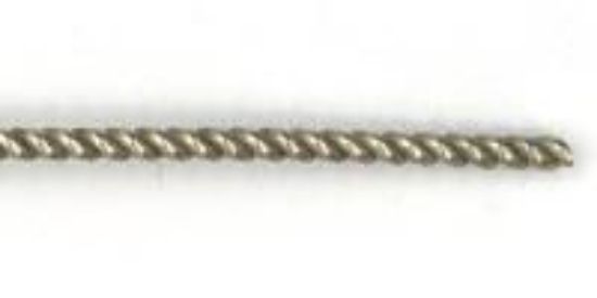 Picture of Wire Red Brass 16 Gauge/.090 Inch Twist Round 10ft Coil