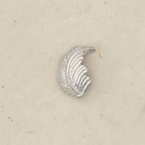 Picture of Sterling Silver Machine Cast Left Leaf 9mm