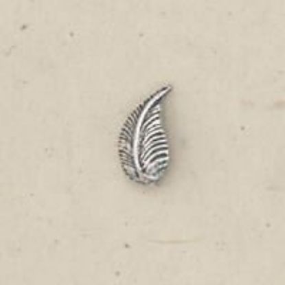 Picture of Sterling Silver Machine Cast Left Leaf 9mm