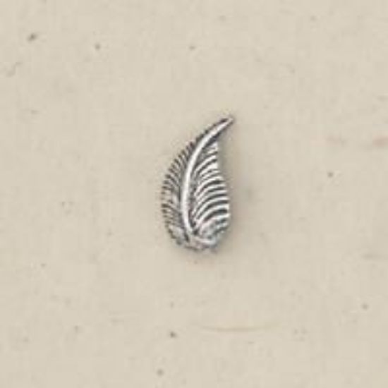 Picture of Sterling Silver Machine Cast Left Leaf 9mm