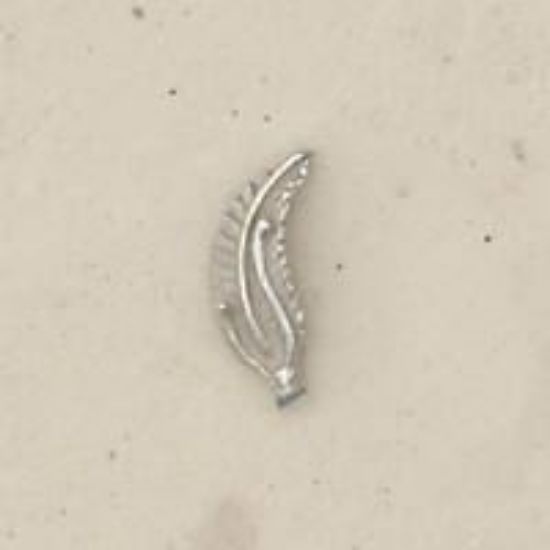 Picture of Sterling Silver Machine Cast Left Leaf 10mm