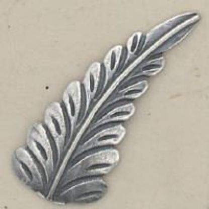 Picture of Sterling Silver Machine Cast Left Leaf 32mm