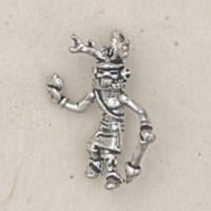 Picture of Sterling Silver Deer Kachina Machine Cast 20x16mm