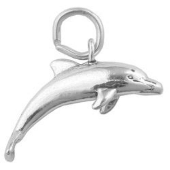 Picture of Sterling Silver Dolphin Charm