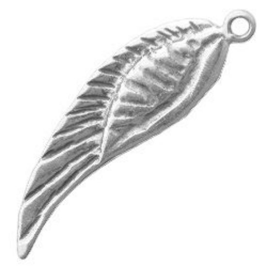 Picture of Sterling Silver Wing Charm 7x27mm