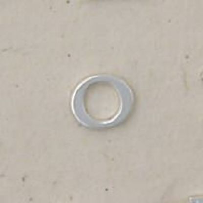 Picture of Sterling Silver Roman Letter "O" - 1/4 Inch, 24ga