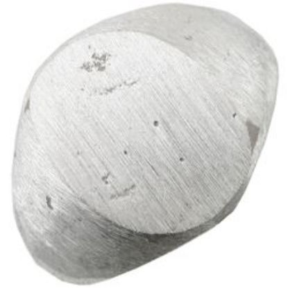 Picture of Sterling Silver Sand Cast Ring #25, 10x14mm Oval, Size 10.