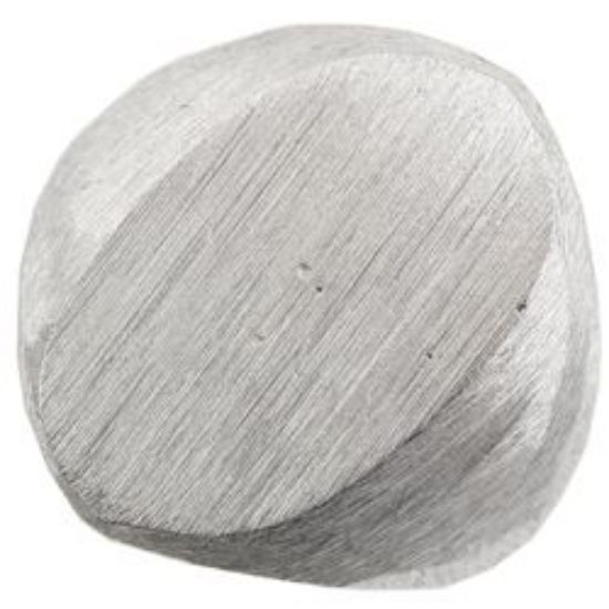 Picture of Sterling Silver Sand Cast Ring #26, 13x20mm Oval, Size 10.