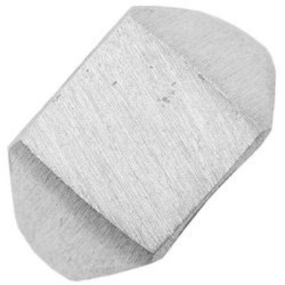 Picture of Sterling Silver Sand Cast Ring #27, Size 10-1/2, 12mm Square