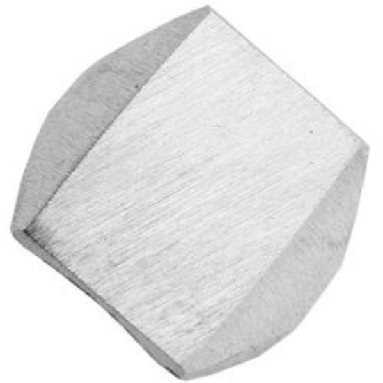 Picture of Sterling Silver Sand Cast Ring #34, 14x19mm Rectangle, Size 10.