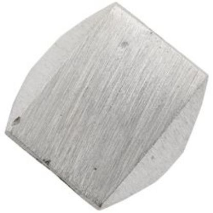 Picture of Sterling Silver Sand Cast Ring #35, 16x22mm Rectangle, Size 10.