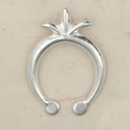 Picture of Sterling Silver Sand Cast Naja #5, 1-1/2" x 2-1/4"