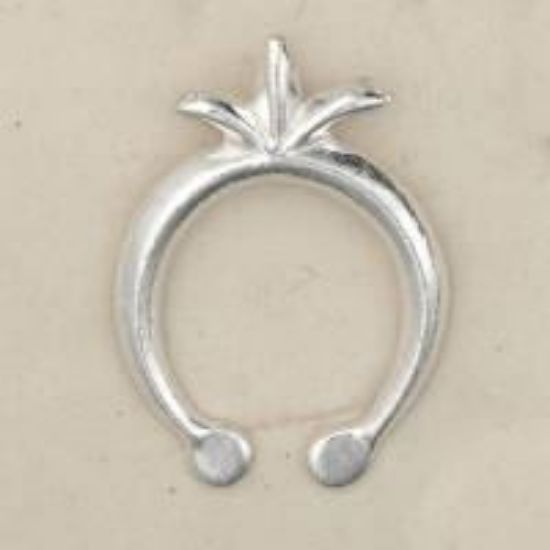 Picture of Sterling Silver Sand Cast Naja #5, 1-1/2" x 2-1/4"