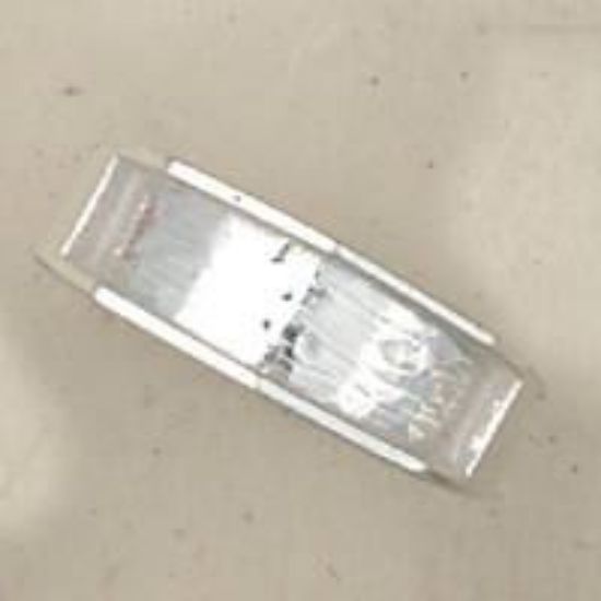 Picture of Sterling Silver Machine Cast 2 Side Point Ring #3, Size: 9, 5mm Inlay area.