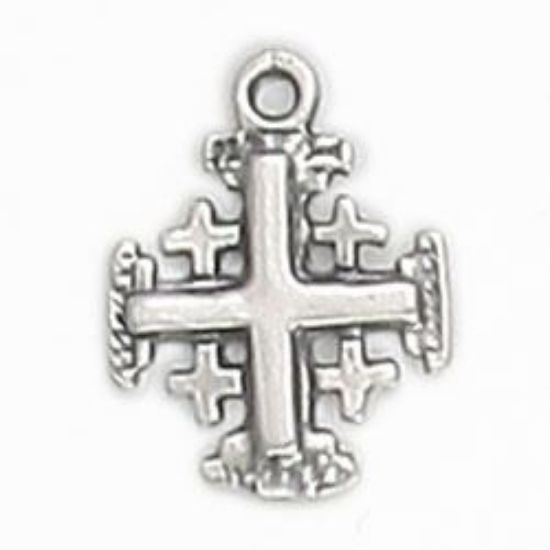 Picture of Sterling Silver Machine Cast Cross, 11mm