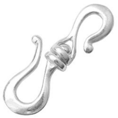 Picture of Sterling Silver Revolving  "S" Clasp, 7x20mm, JBB Finding