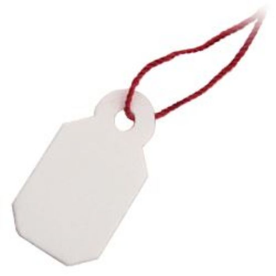 Picture of White String Tags TA-75<br />100 Tags