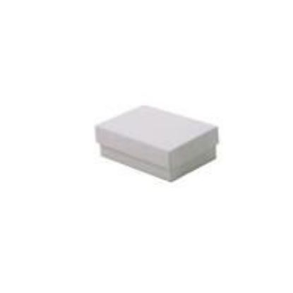 Picture of White Cotton Filled Gift Box 3 1/16 x 2 1/8 x 1 Inch