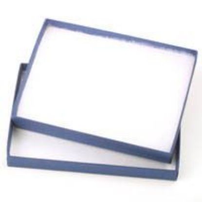 Picture of Navy Blue Cotton Filled Gift Box 5 1/4 x 3 3/4 x 7/8 Inch