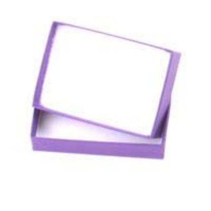 Picture of Purple Cotton Filled Gift Box 3 1/16 x 2 3/25 x 1 Inch
