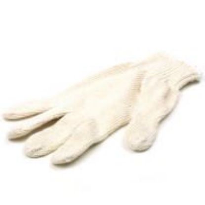 Picture of White Single Buffy Polish Glove