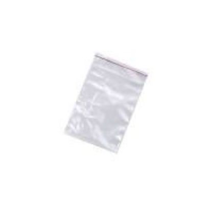 Picture of Minigrip Premium Red Line Reclosable Zipper Bags, 2 Mil, 3" x 4", Sold per pkg of 100