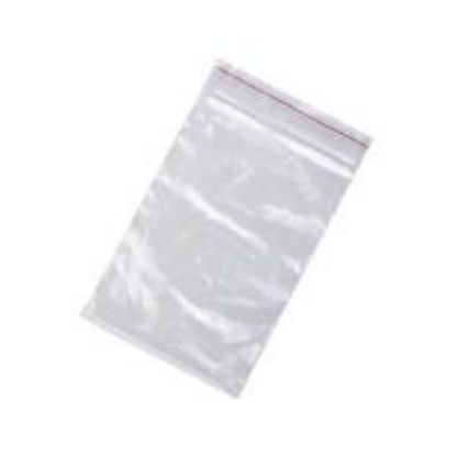 Picture of Minigrip Premium Red Line Reclosable Zipper Bags, 2 Mil, 4" x 6", Sold per pkg of 100
