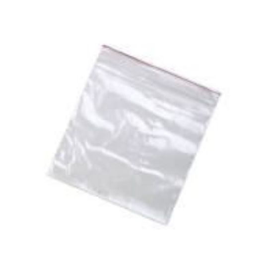 Picture of Minigrip Premium Red Line Reclosable Zipper Bags, 2 Mil, 6" x 6", Sold per pkg of 100