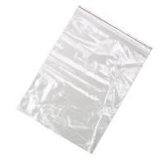 Picture of Minigrip Premium Red Line Reclosable Zipper Bags, 2 Mil, 8" x 10", Sold per pkg of 100