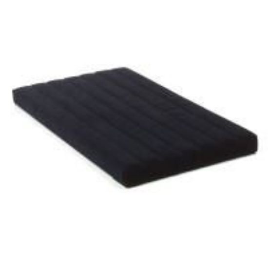 Picture of Enchanted Black Velour Ring Display Tray Insert, 6 Row Continuous Ring Slots, 14" L x 7-1/2" W x 1" D, Sold individually, Made in the USA