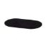 Picture of Black Velvet Oval Display Pad, 5" W x 9" H, Sold individually, Imported
