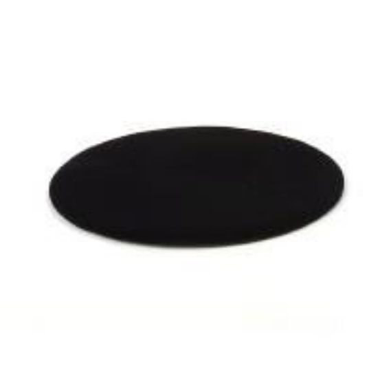 Picture of Black Velvet Round Display Pad, 7" diameter, Sold individually, Imported