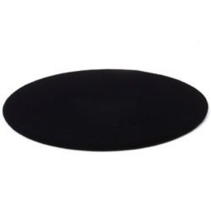Picture of Black Velvet Round Display Pad, 11" diameter, Sold individually, Imported
