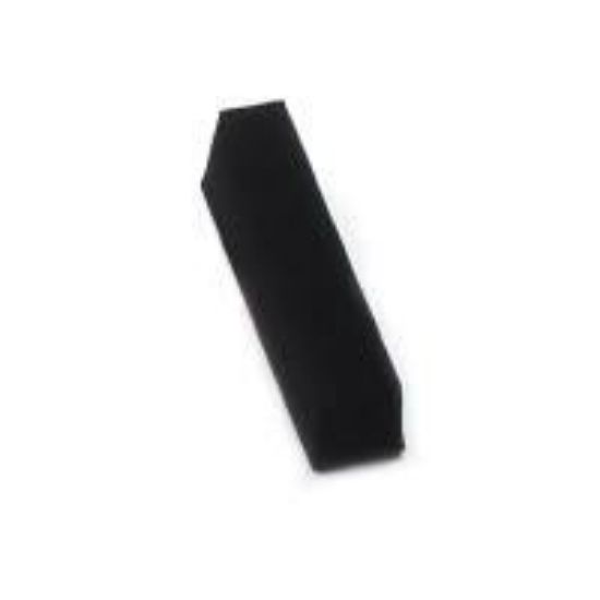 Picture of Enchanted Black Velour Bracelet Bar Display No Base Short, 7-1/2" L x 1-11/16" W x 2-1/4" D, Sold individually, Made in the USA