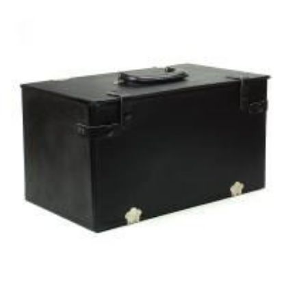 Picture of Black Vinyl Textured Economy Carry Case, Holds 8" Inch Trays, 15-1/8" x 9" x 8" H