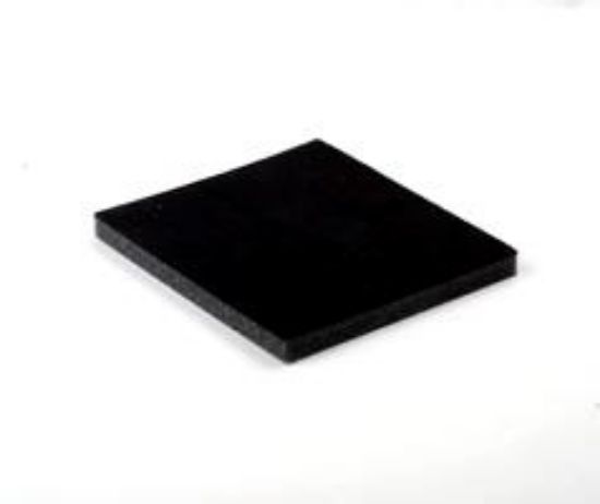 Picture of Enchanted Black Flocked Foam Ring Display Tray Insert, 36 Straight Ring Slots, 7-3/4" L x 6-3/4" W x 5/8" D, Sold individually, Made in the USA