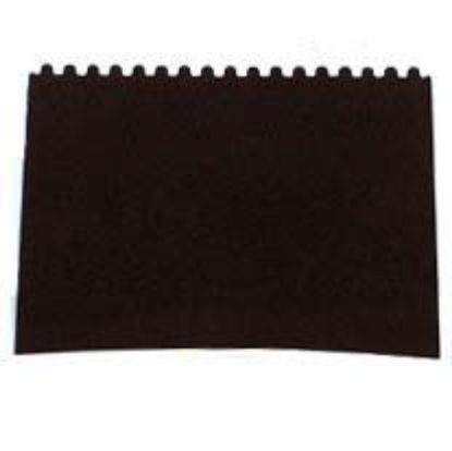 Picture of Enchanted Black Flocked Foam Chain Pad Display with Easel, Holds 17 Chains, 11-1/2" W x 14" H, Sold Individually, Made in the USA