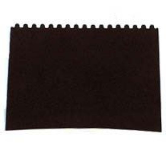 Picture of Enchanted Black Flocked Foam Chain Pad Display with Easel, Holds 17 Chains, 11-1/2" W x 14" H, Sold Individually, Made in the USA