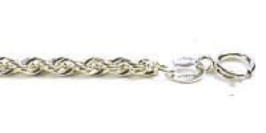 Picture of Sterling Silver French Rope Chain 20 Inch x 2mm