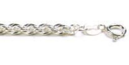 Picture of Sterling Silver French Rope Chain 20 Inch x 3mm